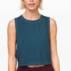 Lululemon Muscle Love Crop Tank *Fade | Washed Night Diver